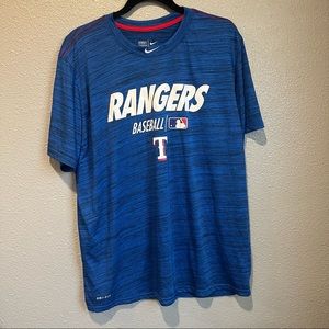 Texas Rangers Nike Dri Fit Baseball tee